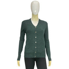 WOMEN'S V NECK ITALIAN MERINO WOOL