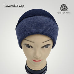 Pure Wool Reversible Cap
