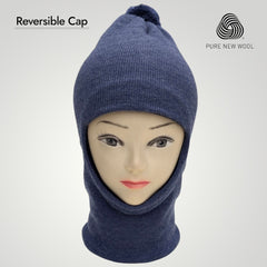 Pure Wool Reversible Cap