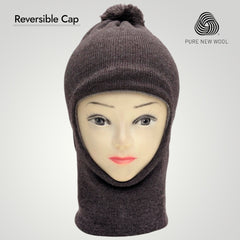 Pure Wool Reversible Cap