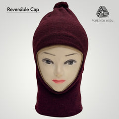 Pure Wool Reversible Cap