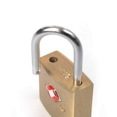 TSA Approved Suitcase Padlock - Key - TWIN PACK