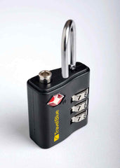 TSA Approved Suitcase Padlock - 3 Dial Combination