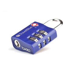 TSA Approved Suitcase Padlock - 3 Dial Combination - Pack of 2