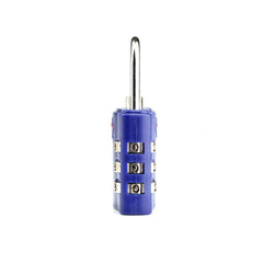 TSA Approved Suitcase Padlock - 3 Dial Combination - Pack of 2