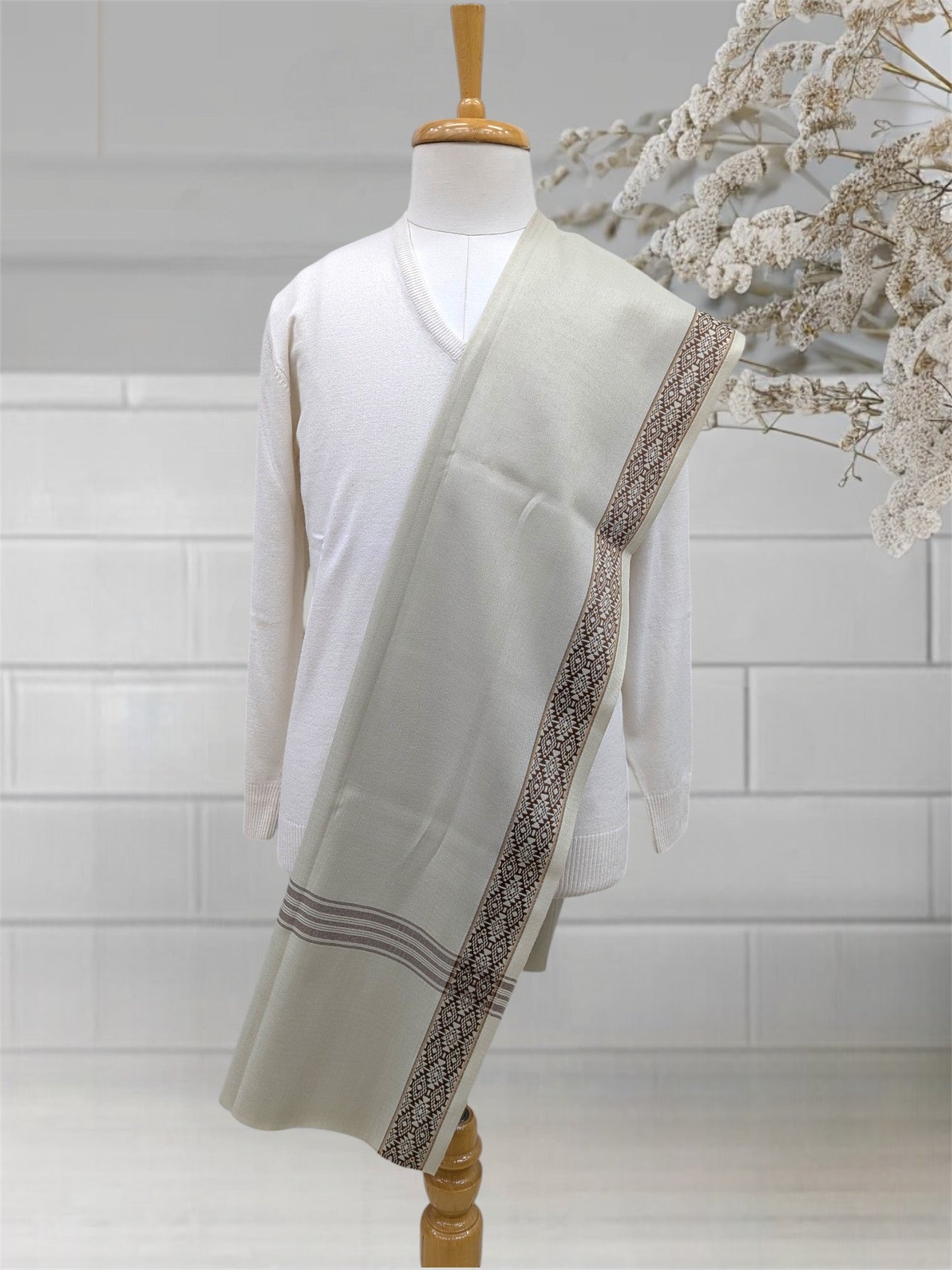 MEN'S SHAWL ACRO WOOL