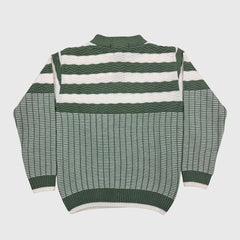 BOY'S HALF ZIP ACRO WOOL SWEATER
