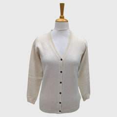 &nbsp;WOMEN'S CASHMERE WOOL CARDIGAN