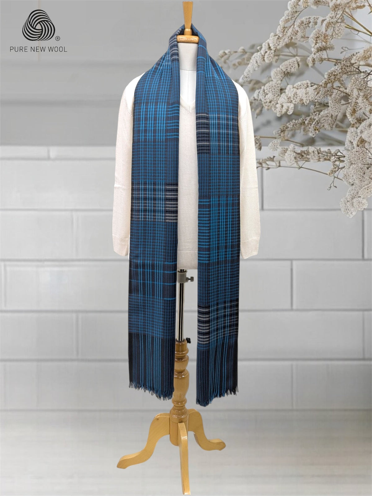 MEN'S SHAWL PURE WOOL