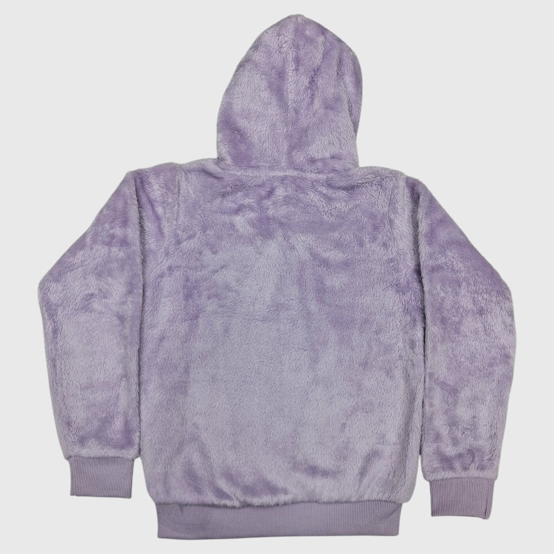 BOY'S VELVET FULL ZIP HOODIE