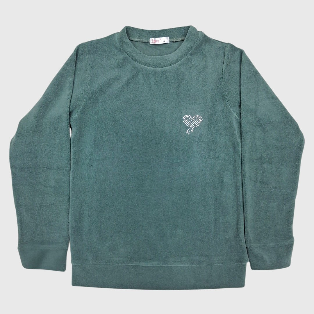 GIRL'S FLEECE TOP