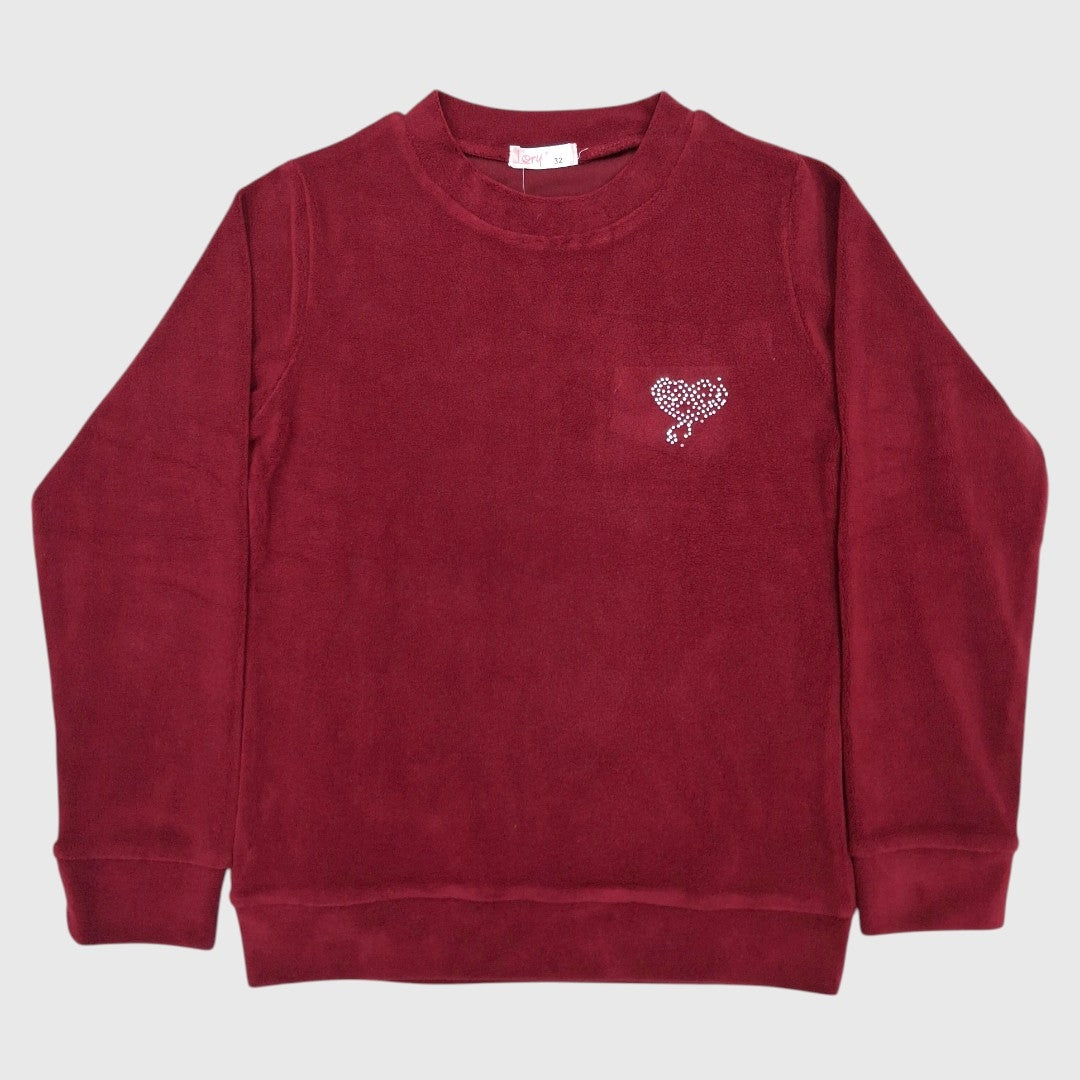 GIRL'S FLEECE TOP