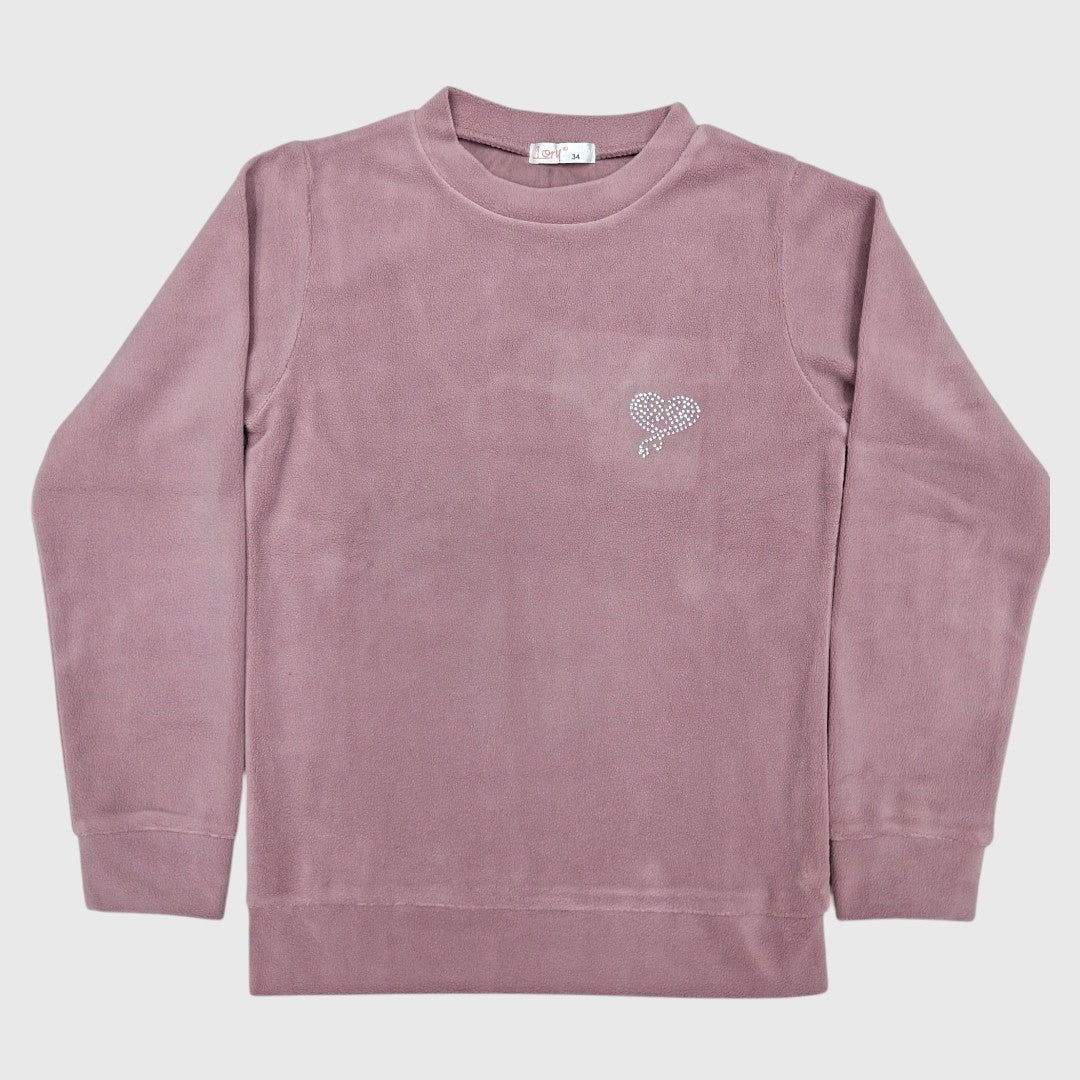 GIRL'S FLEECE TOP