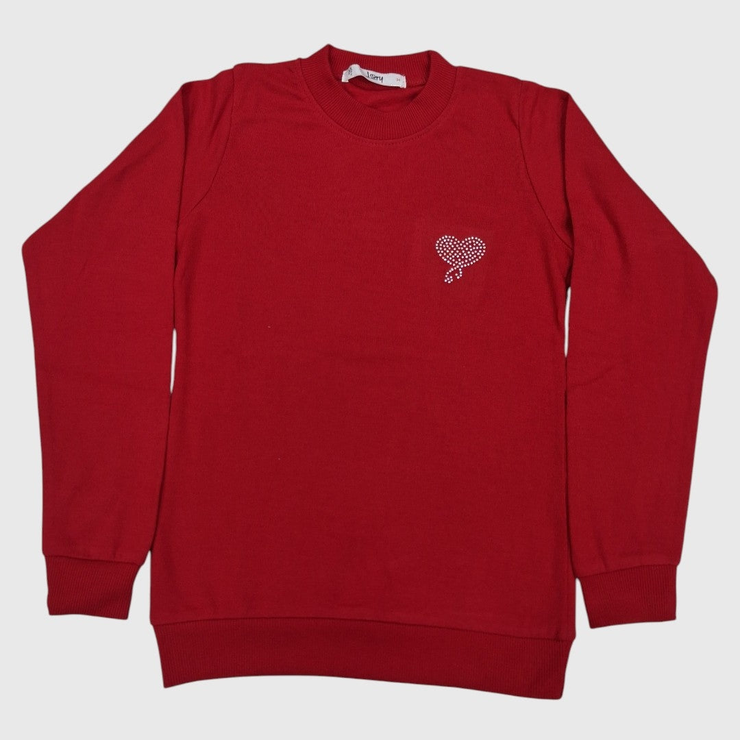GIRL'S ROUND NECK TOP