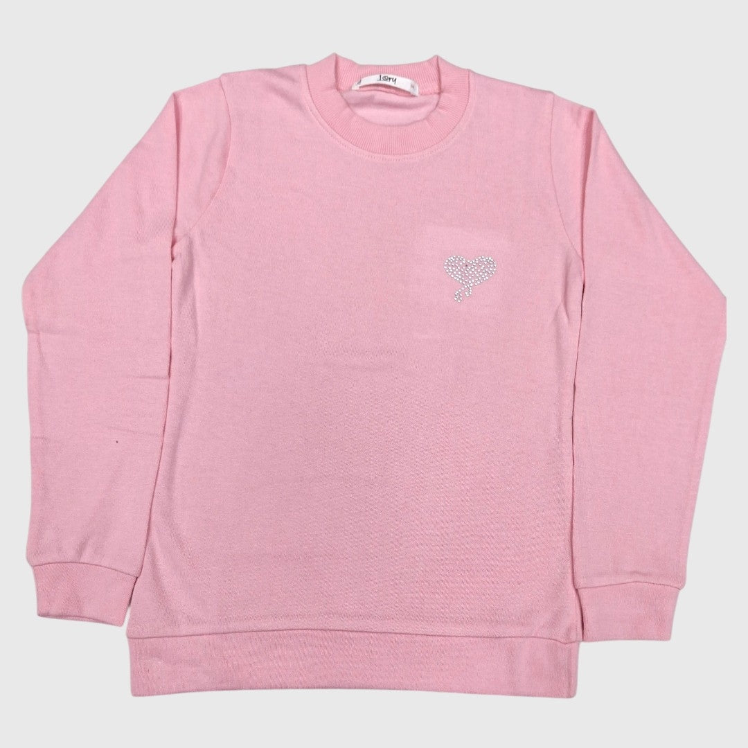 GIRL'S ROUND NECK TOP