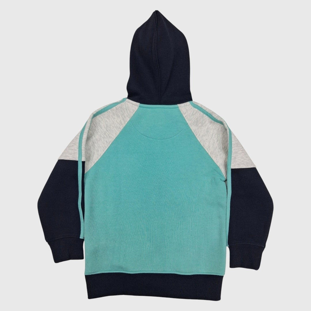 BOY'S FULL ZIP WITH HOOD SWEATSHIRT