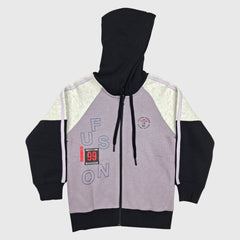 BOY'S FULL ZIP WITH HOOD SWEATSHIRT