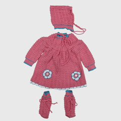 NEW BORN HAND MADE WOOLEN SET