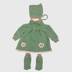NEW BORN HAND MADE WOOLEN SET