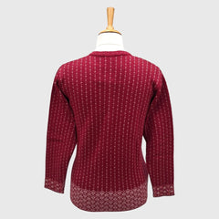 WOMEN'S R NECK CARDIGAN