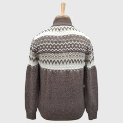 MEN'S FULL ZIP ACRO WOOL SWEATER