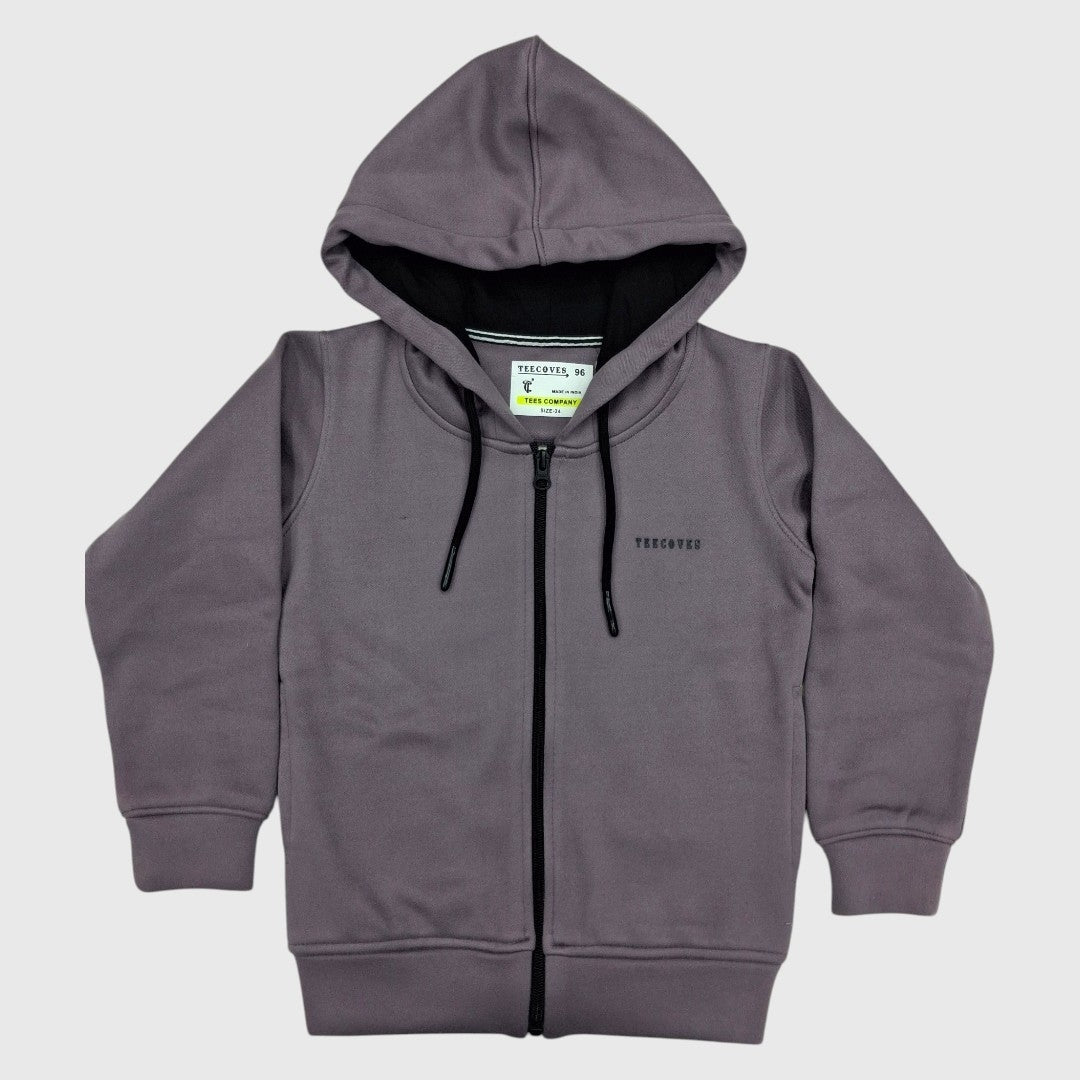 BOY'S FULL ZIP WITH HOOD SWEATSHIRT