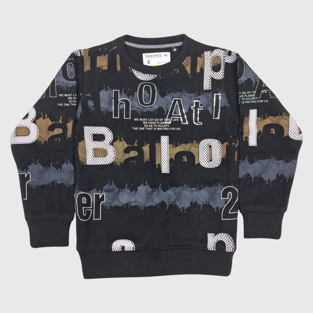 BOY'S ROUND NECK SWEATSHIRT