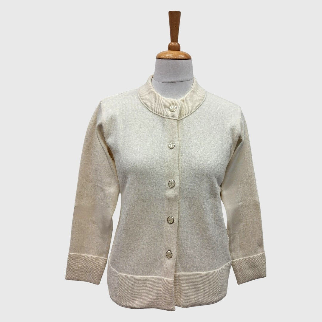 WOMEN'S R NECK CARDIGAN