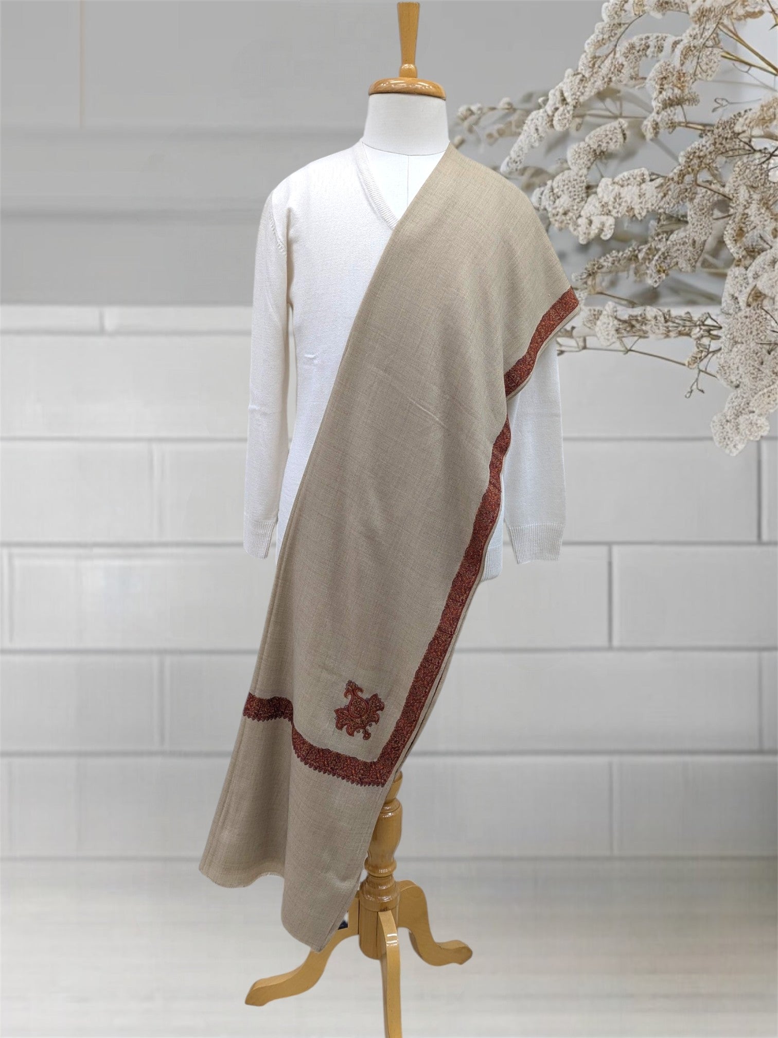 MEN'S SHAWL ACRO WOOL