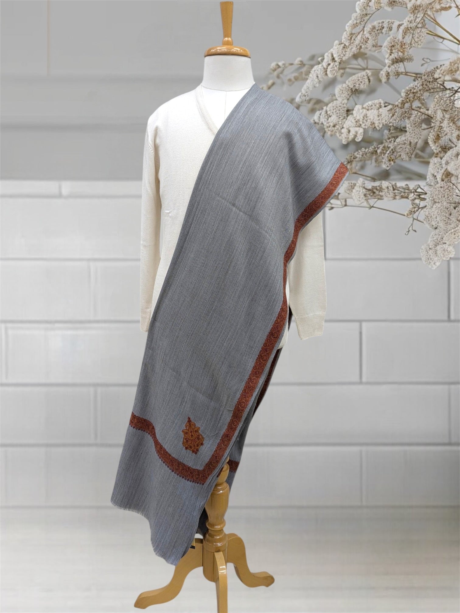 MEN'S SHAWL ACRO WOOL
