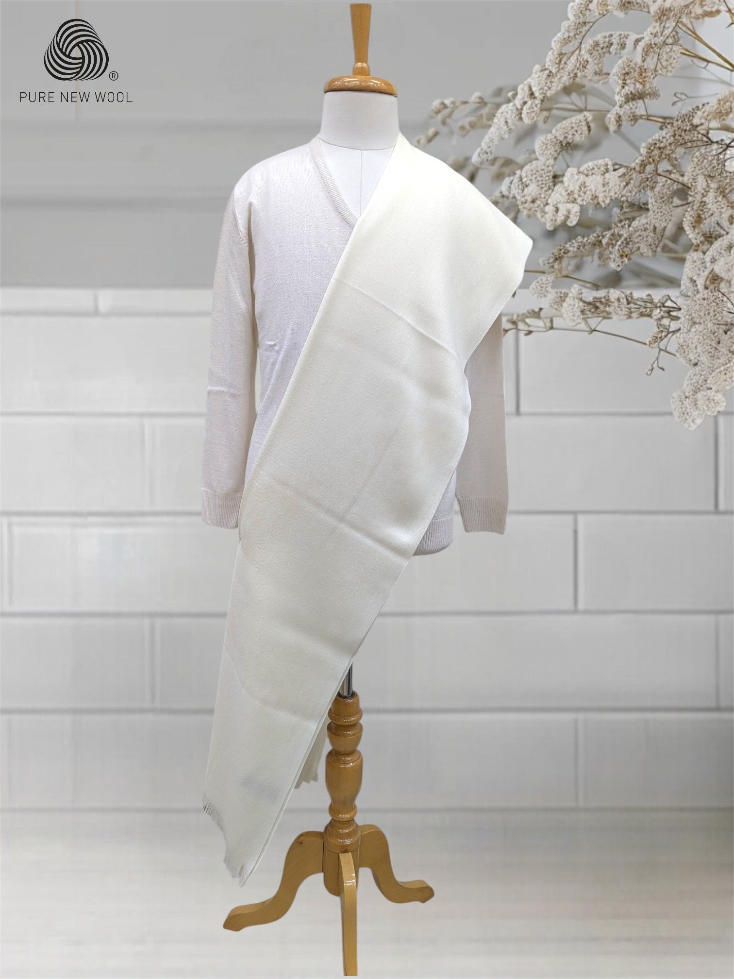 MEN'S SHAWL PURE WOOL