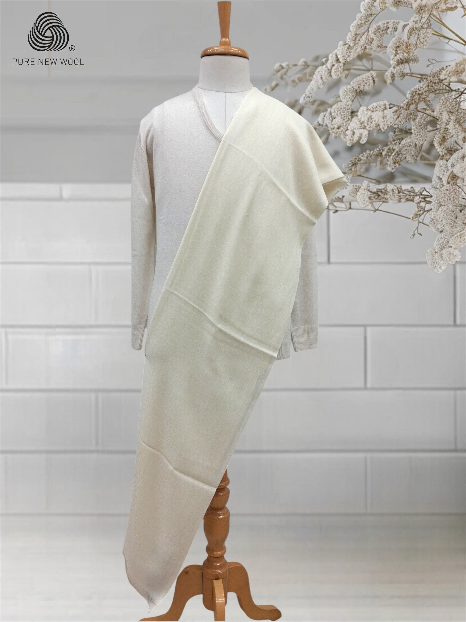 MEN'S SHAWL PURE WOOL