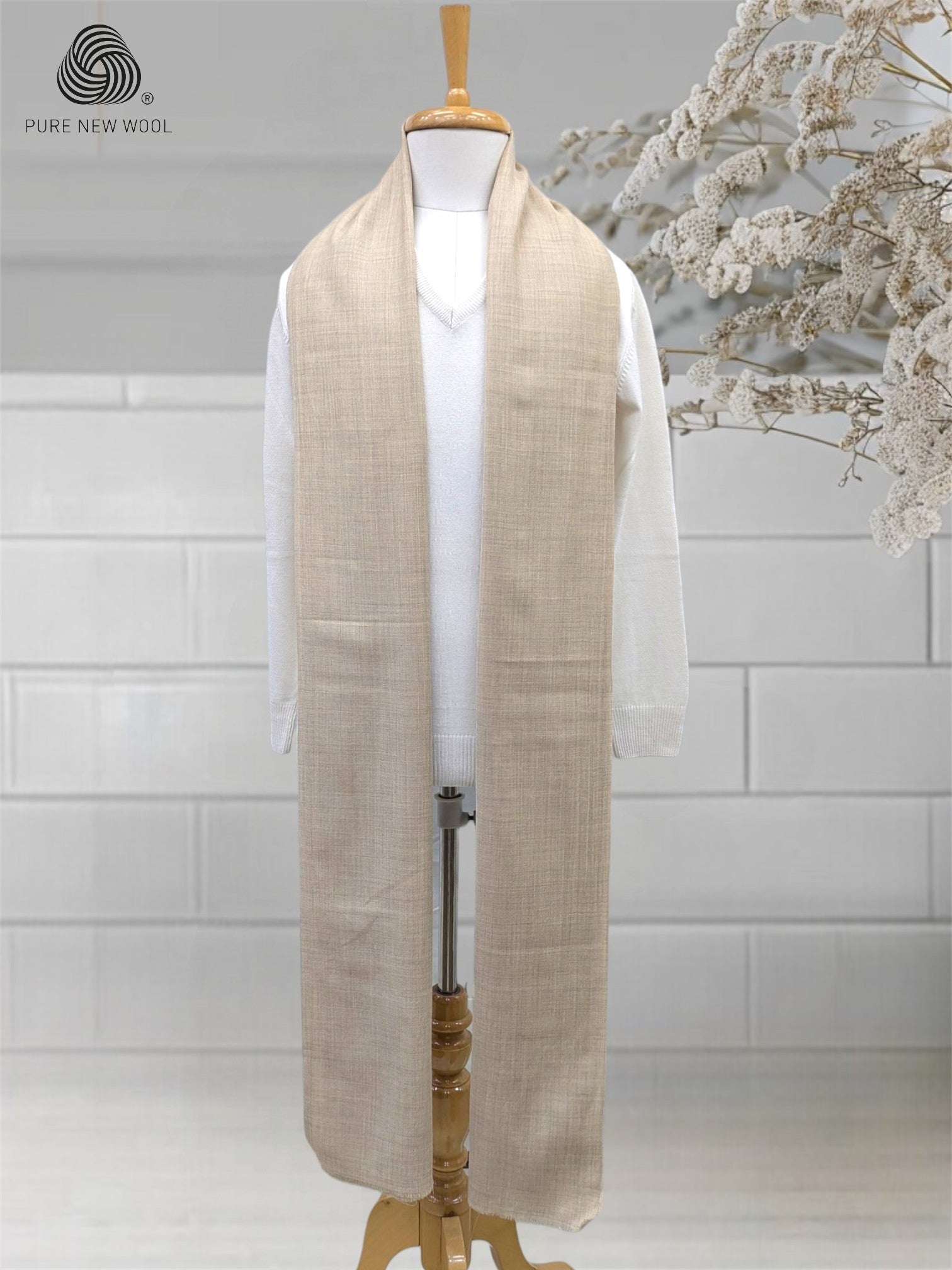 MEN'S SHAWL PURE WOOL