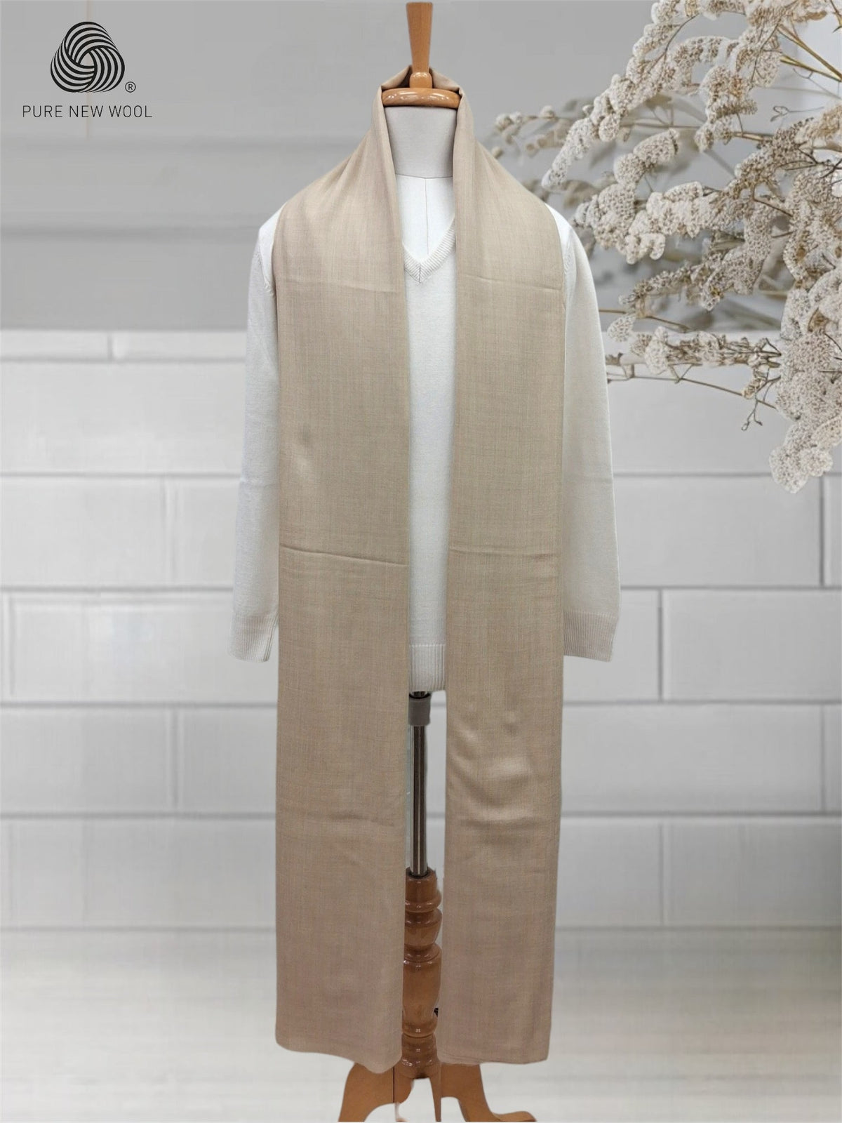 MEN'S SHAWL PURE WOOL