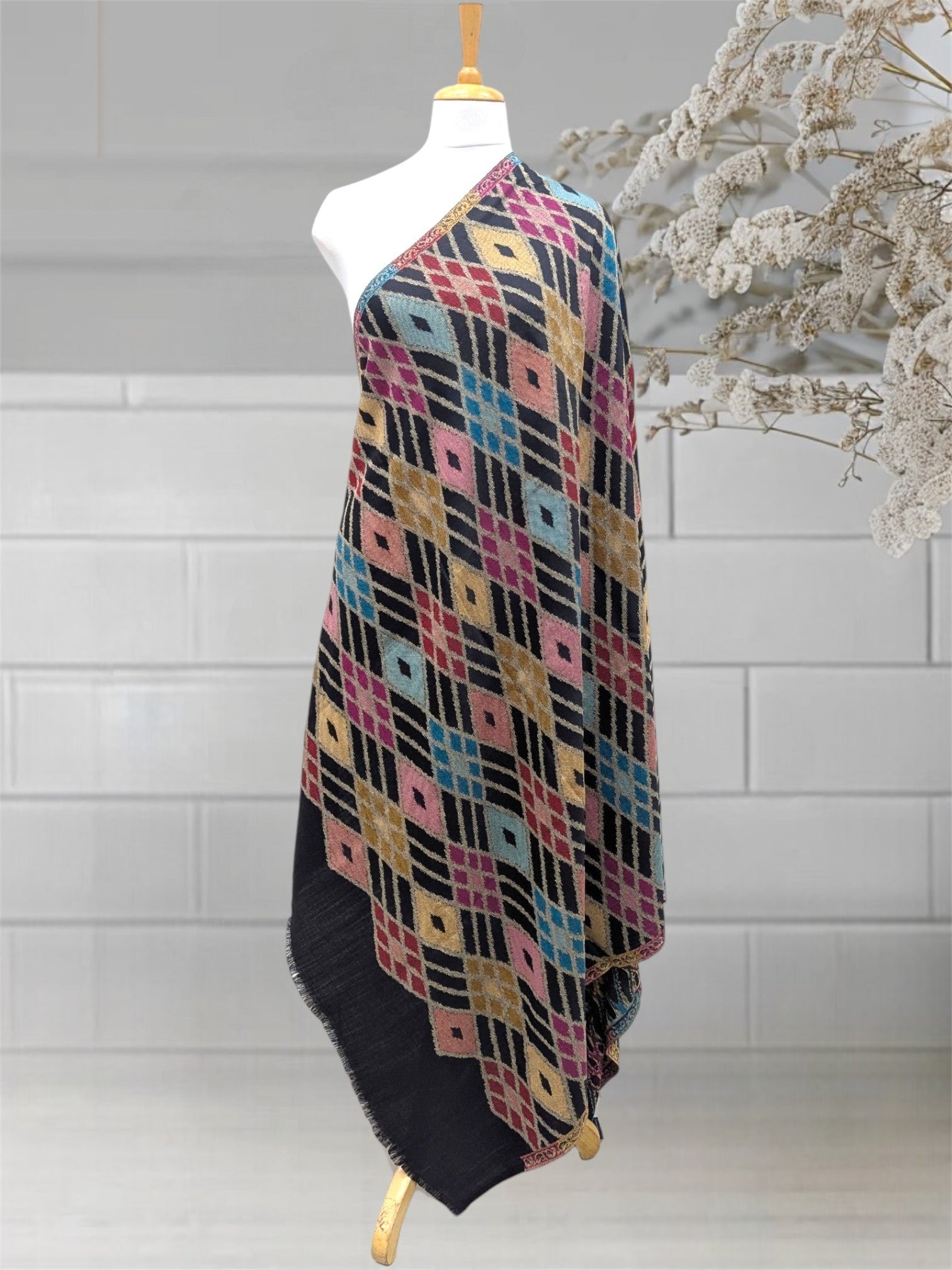 WOMEN'S SHAWL ACRO WOOL