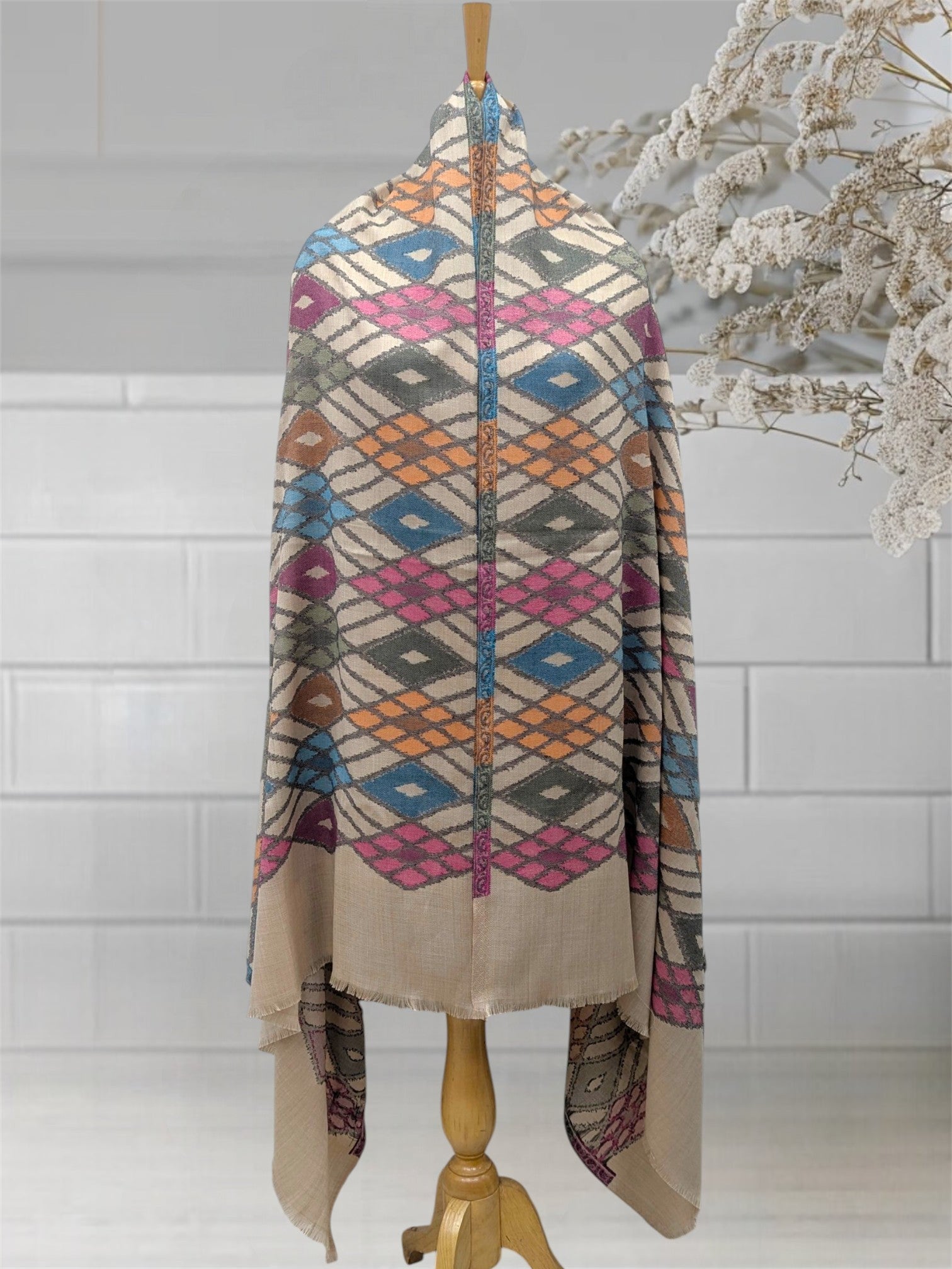 WOMEN'S SHAWL ACRO WOOL