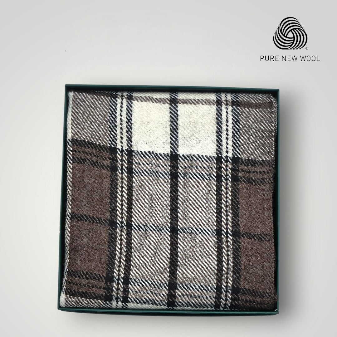 MEN'S & WOMEN'S PURE WOOL MUFFLER