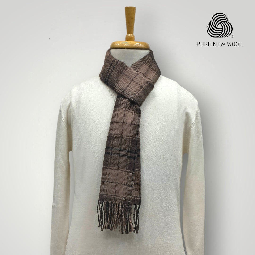 MEN'S & WOMEN'S PURE WOOL MUFFLER