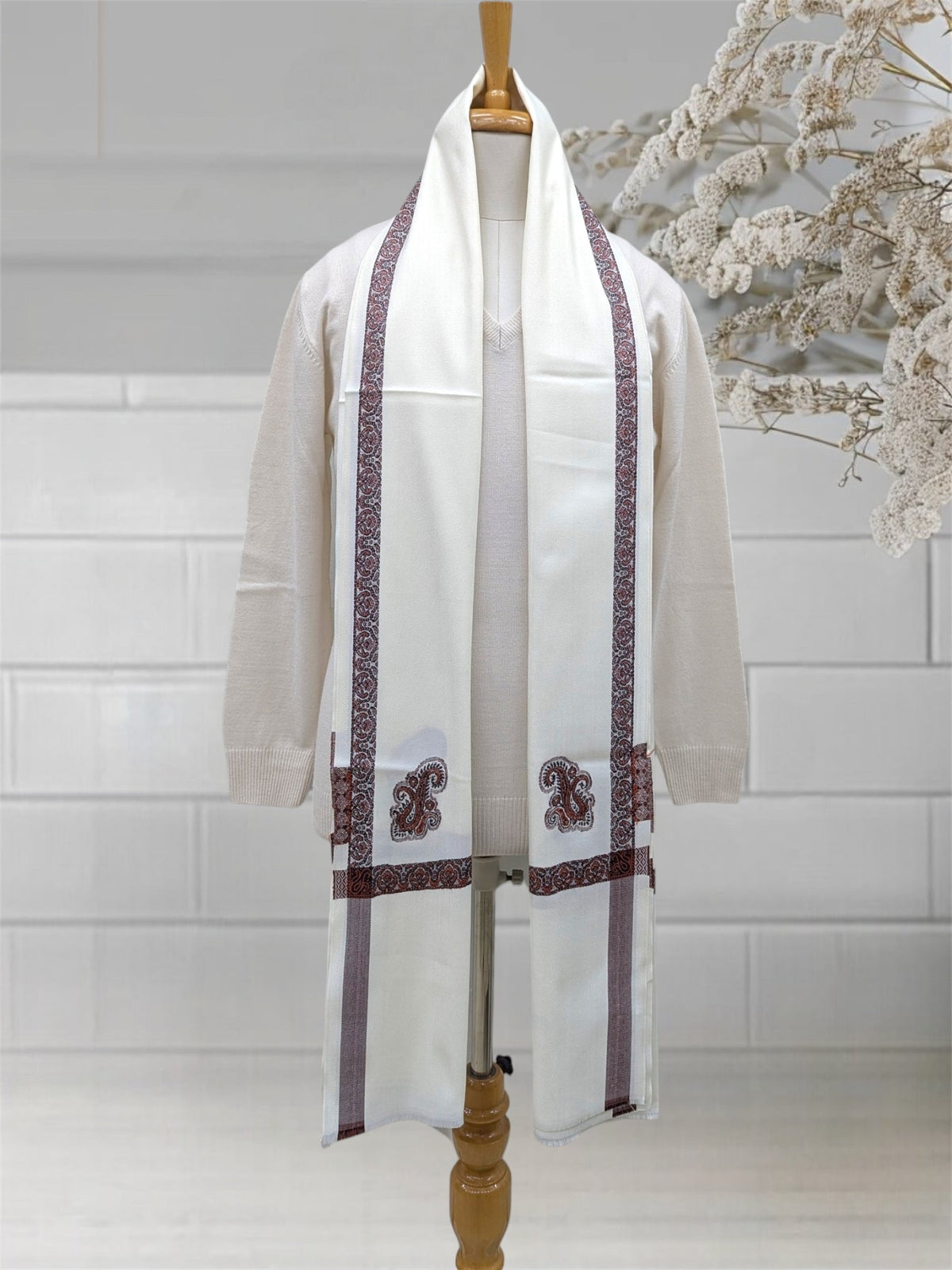 MEN'S SHAWL ACRO WOOL