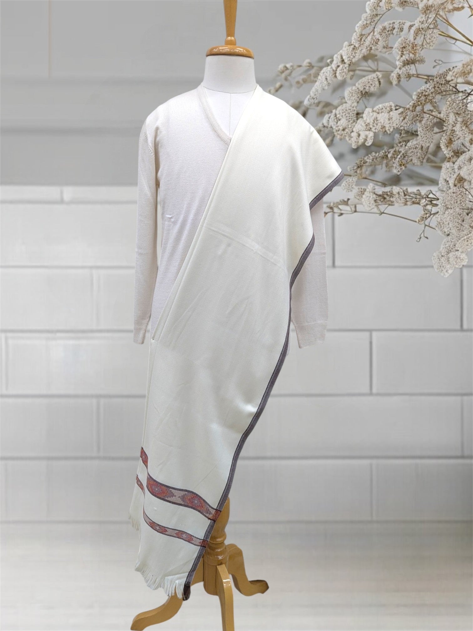 MEN'S SHAWL ACRO WOOL