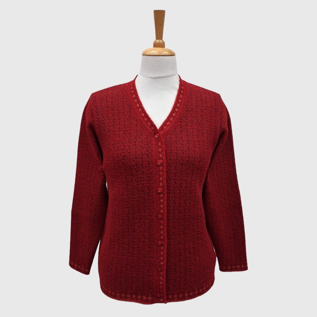 WOMEN'S V NECK CARDIGAN