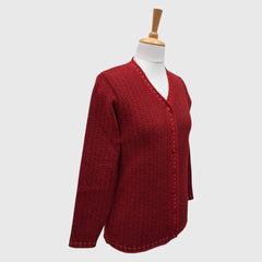 WOMEN'S V NECK CARDIGAN
