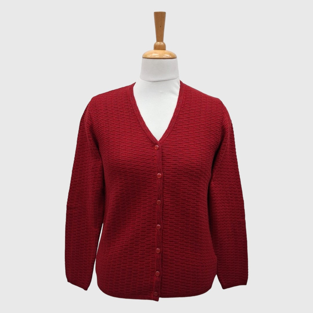 WOMEN'S V NECK CARDIGAN
