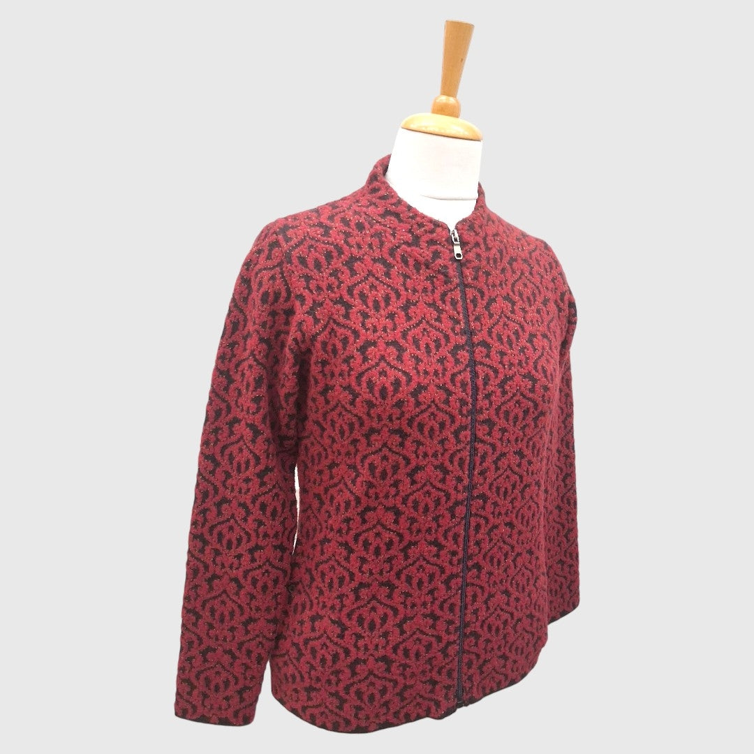 WOMEN'S FULL ZIP SWEATER