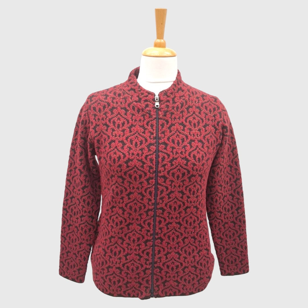 WOMEN'S FULL ZIP SWEATER