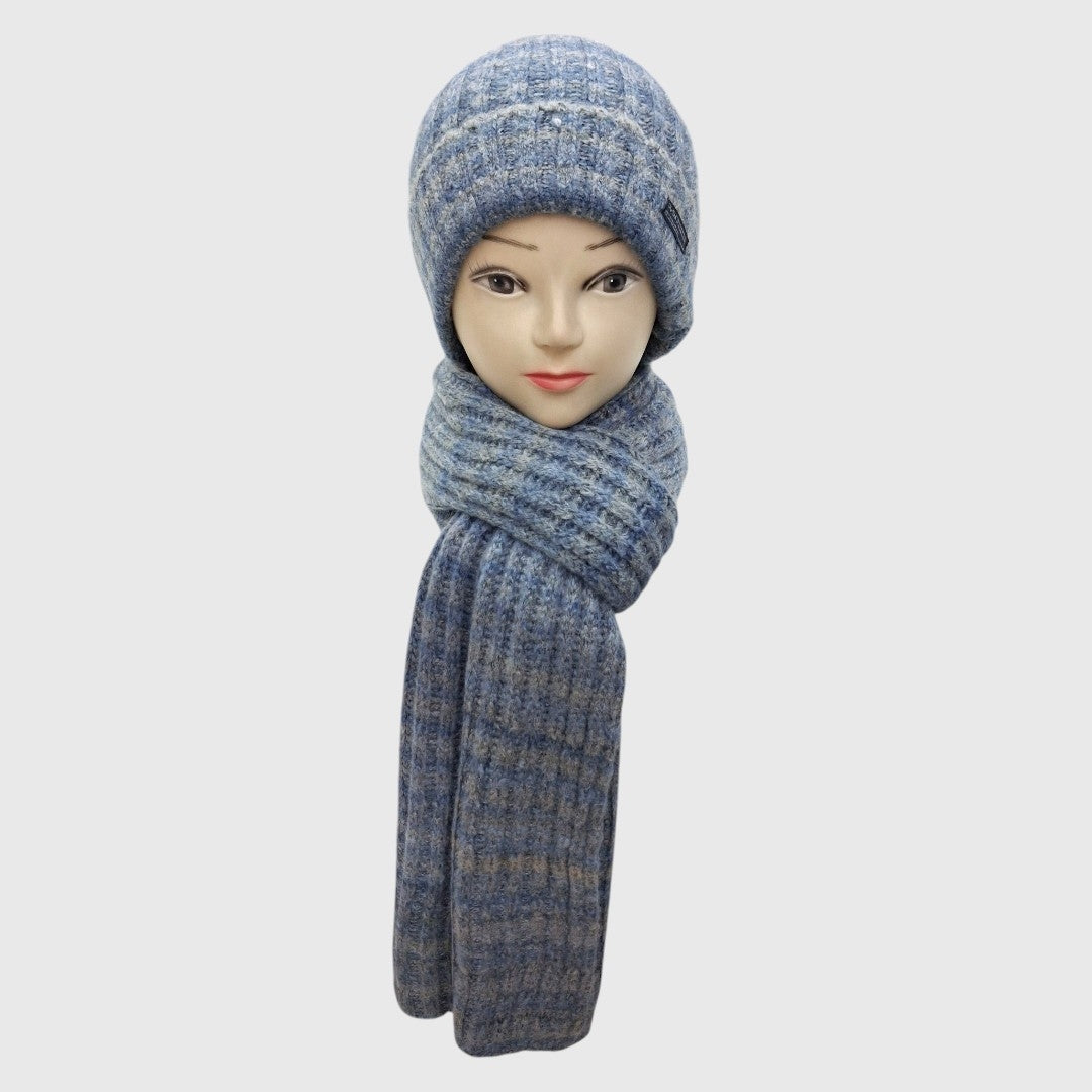 MUFFLER CAP SET / ACRO WOOL / MEN'S & WOMEN'S