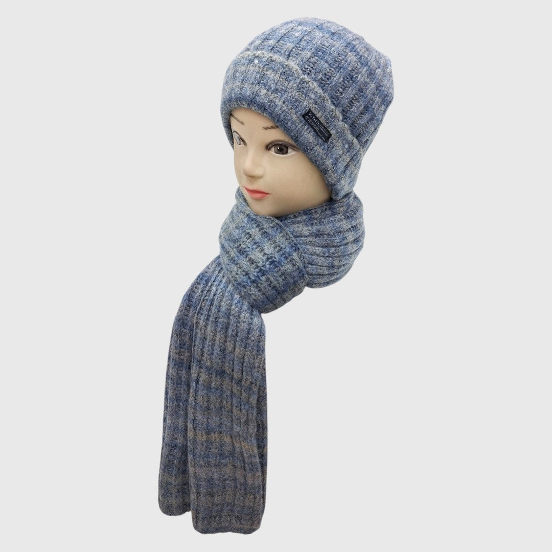 MUFFLER CAP SET / ACRO WOOL / MEN'S & WOMEN'S