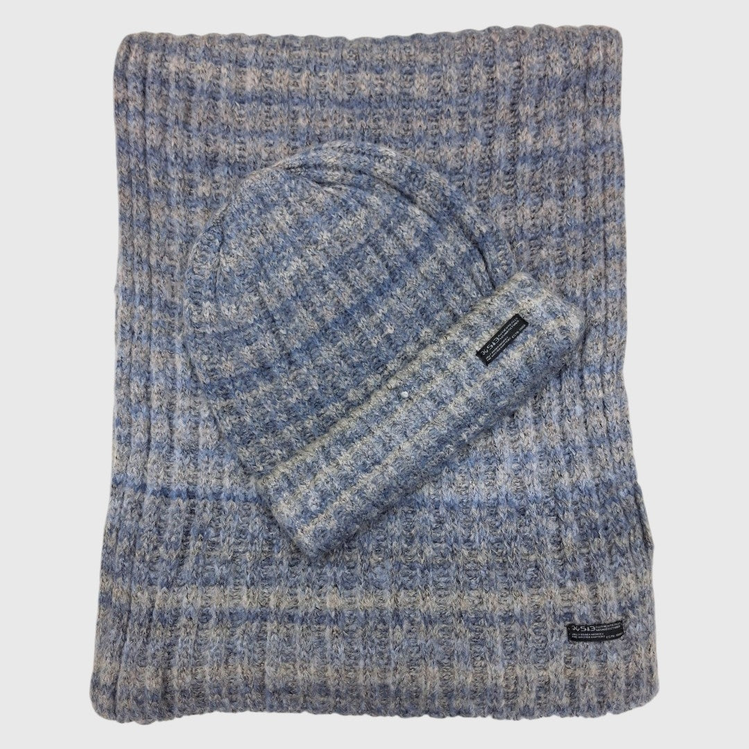 MUFFLER CAP SET / ACRO WOOL / MEN'S & WOMEN'S