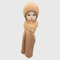 MUFFLER CAP SET / ACRO WOOL / MEN'S & WOMEN'S