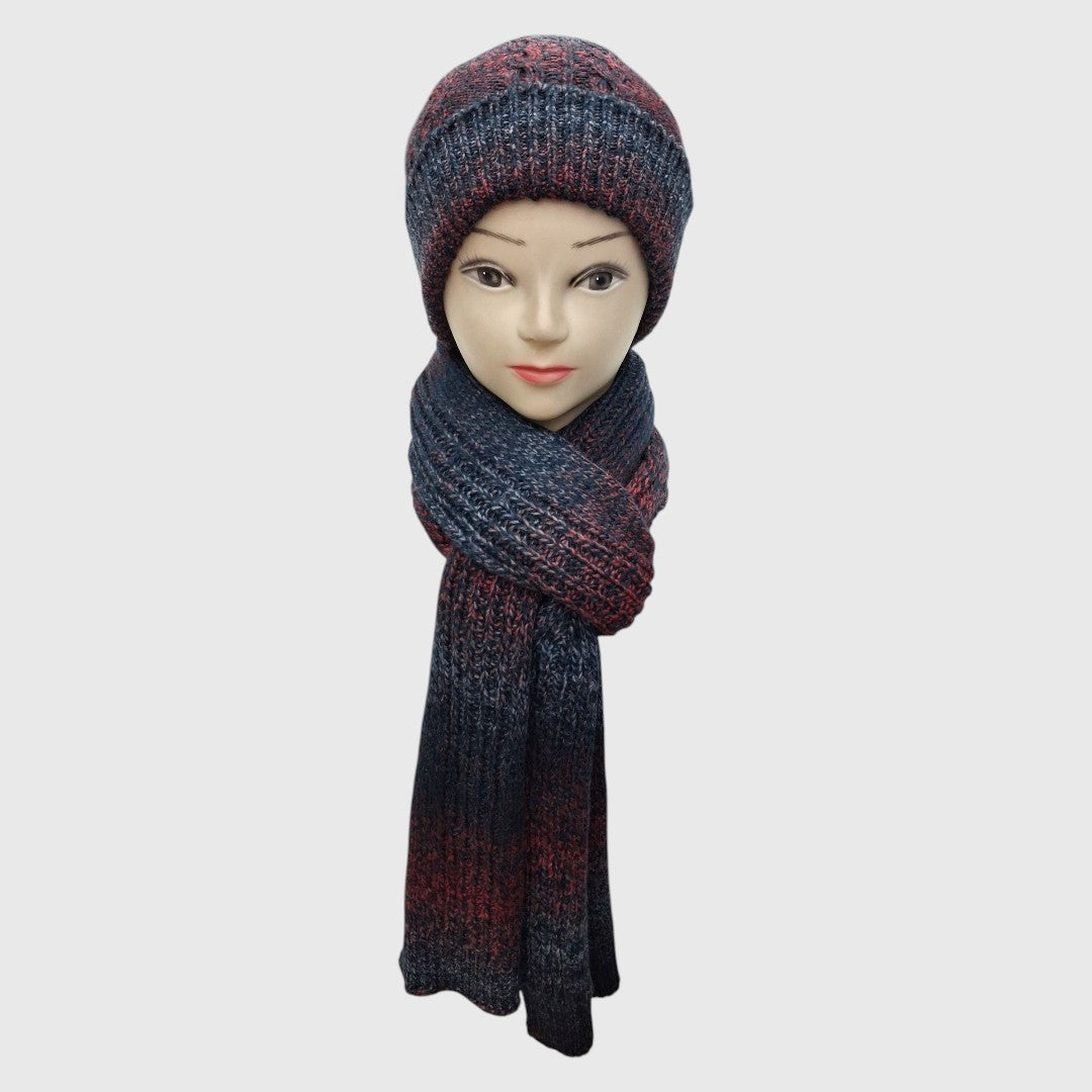 MUFFLER CAP SET / ACRO WOOL / MEN'S & WOMEN'S